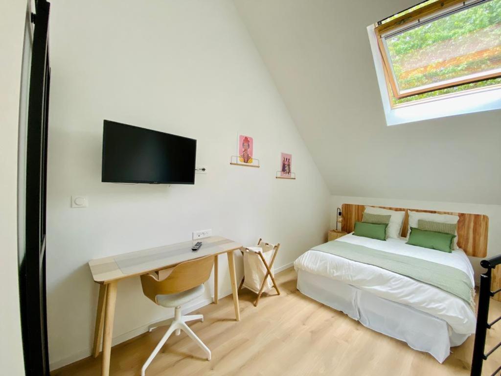 Duplex Avec Parking Proche Stade De La Beaujoire, Parc Des Expositions, Bord De L'Erdre Nantes Bagian luar foto